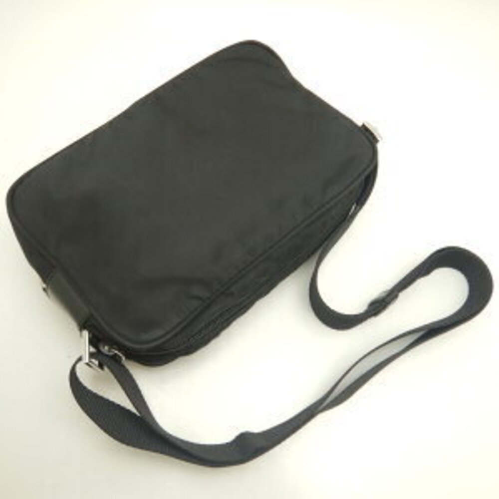 Prada Vela Nylon Shoulder Bag Nero Black - Picture 3 of 10